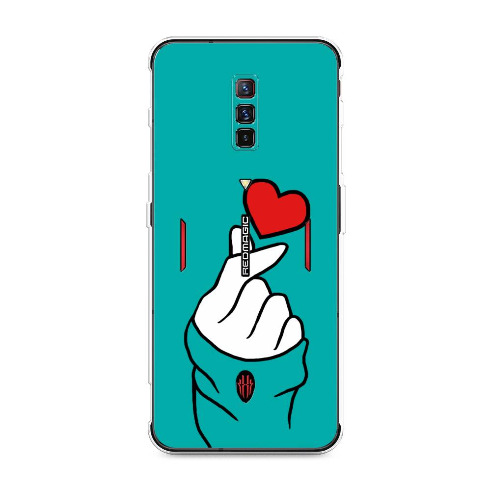 

Чехол Awog на ZTE Nubia Red Magic 6 / ЗТЕ Нубиа Ред Мэджик 6 "Маленькое сердечко", Разноцветный, 135150-7
