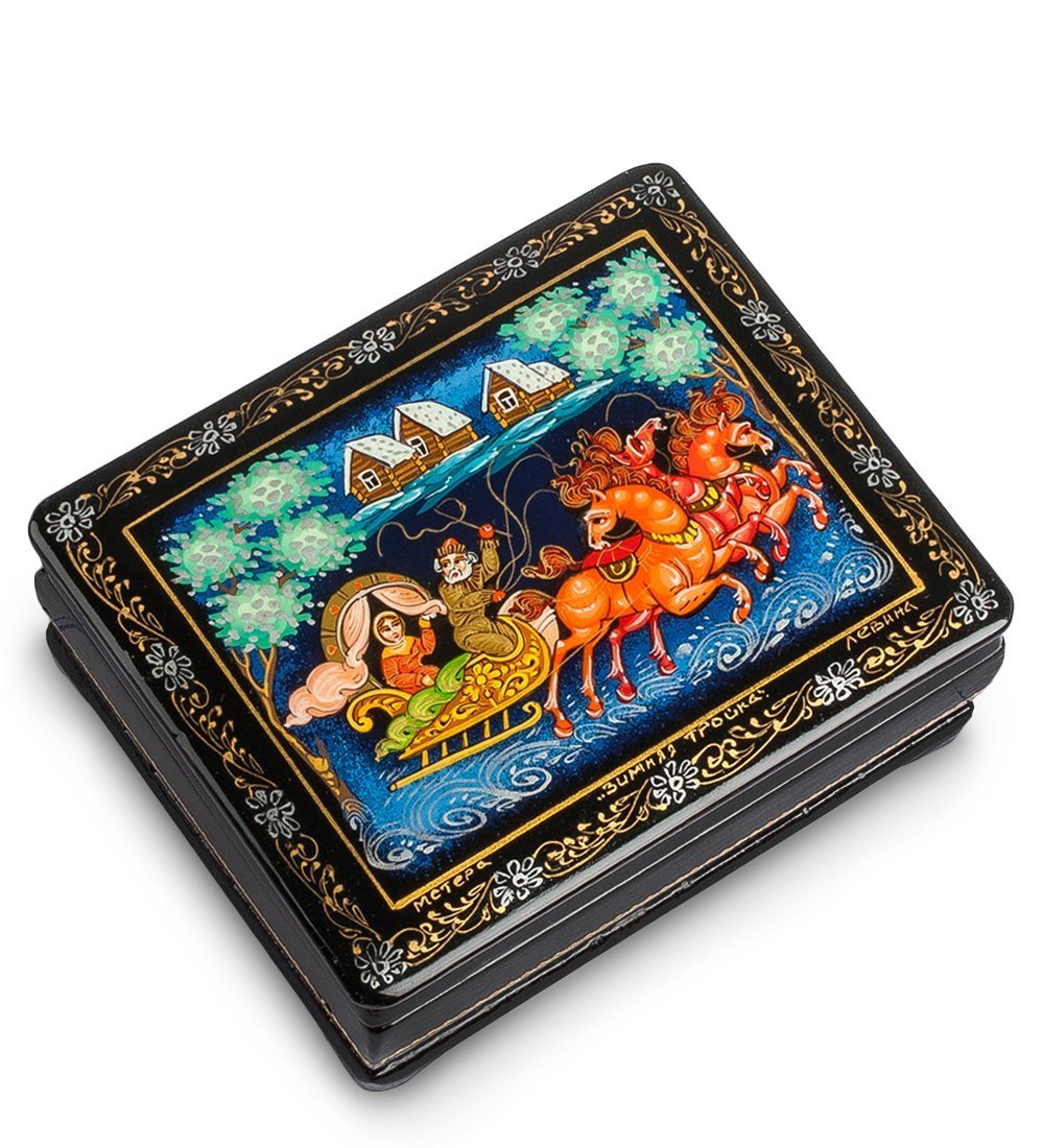 

Шкатулка "Зимняя тройка" 10,5х8,5 Art East
