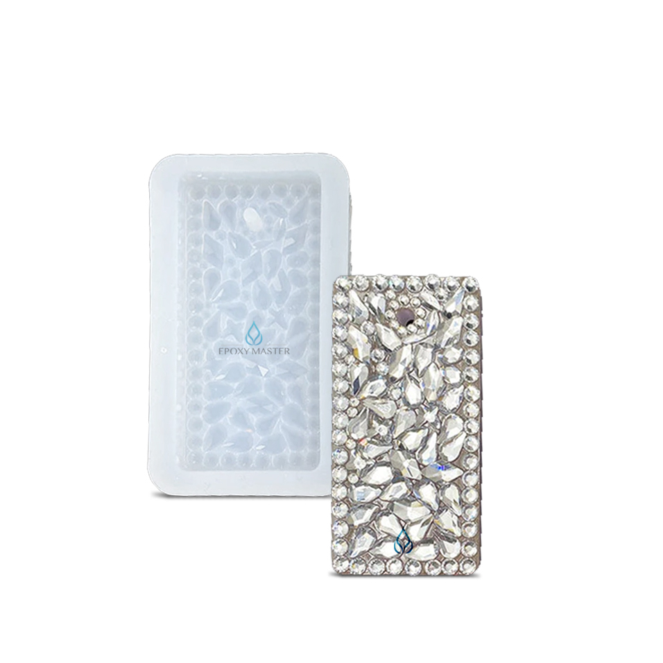 

Силиконовый молд EPOXYMASTER подвеска друза прямоугольник, 8х5см, Белый, прямоугольник, 8х5см