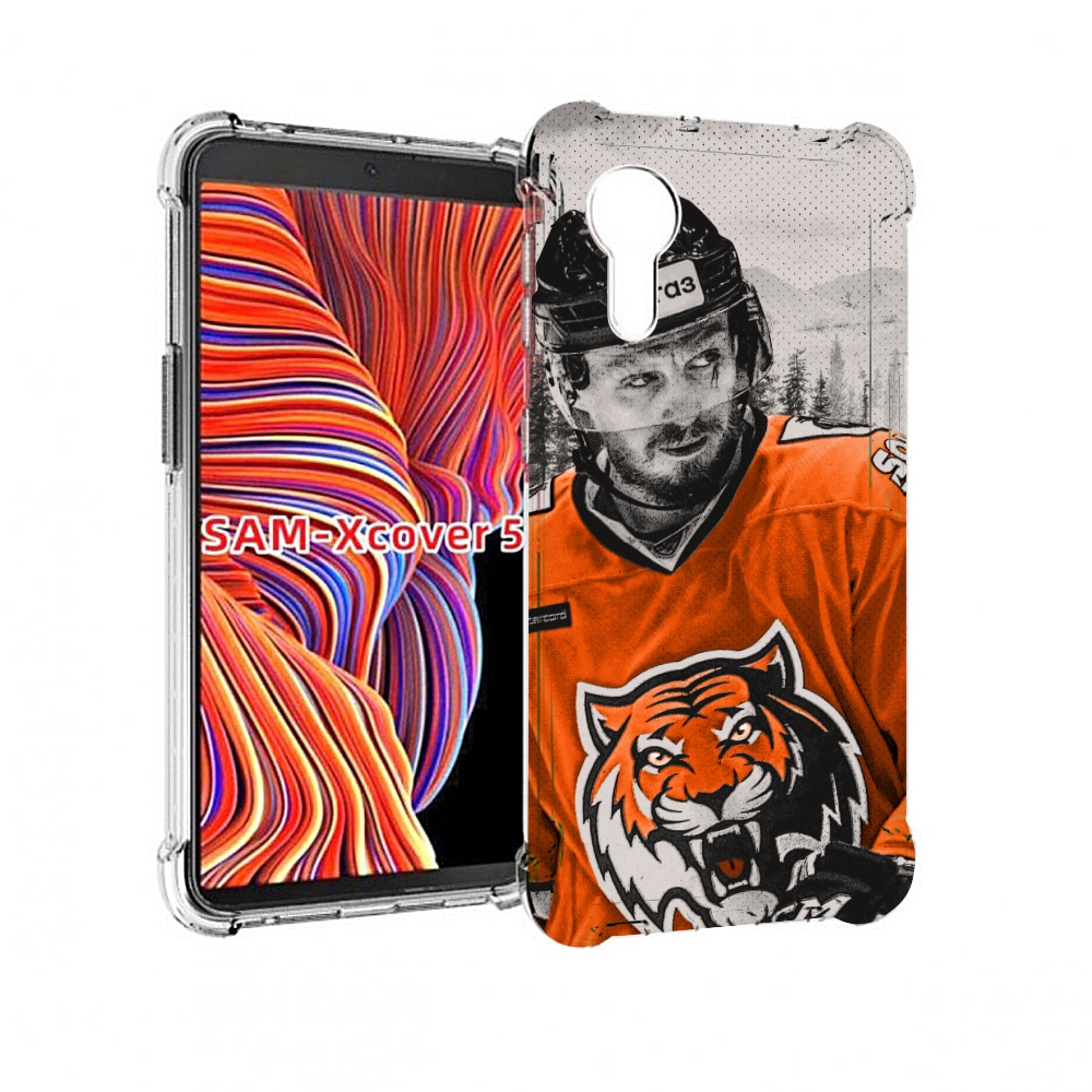 

Чехол MyPads хк амур мужской для Samsung Galaxy Xcover 5, Прозрачный, Tocco