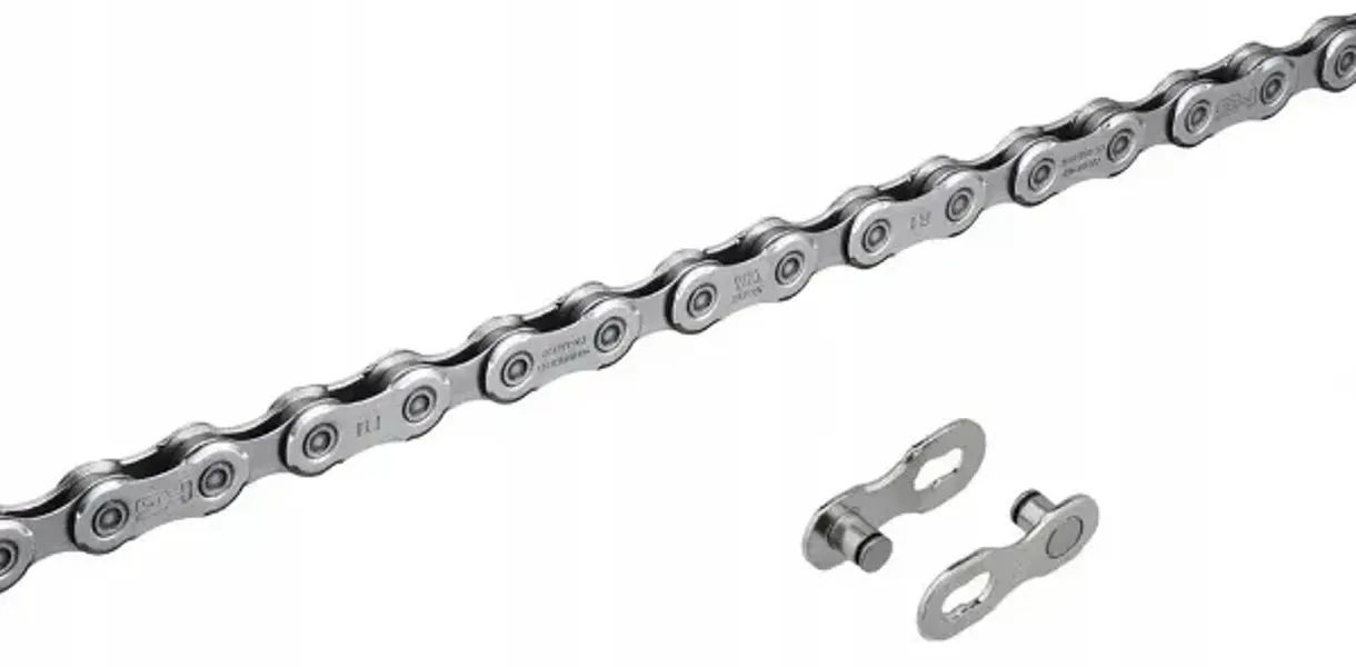 

Цепь Shimano Deore, M6100, 12 скскоростей, 118 звенньев, замок цепи, серебристая, без упак, Серебристый, Deore