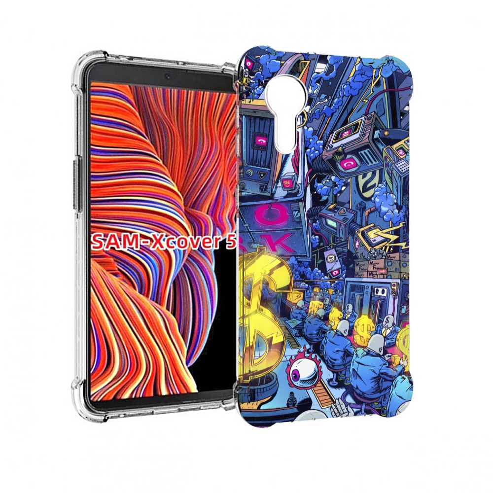 

Чехол MyPads футуристичная картинка для Samsung Galaxy Xcover 5, Прозрачный, Tocco