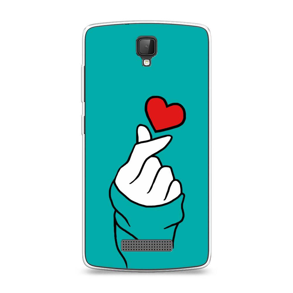 

Чехол Awog на ZTE Blade L5 (L5 Plus) / ЗТЕ Блэйд L5 (L5 Plus) "Маленькое сердечко", 130350-7