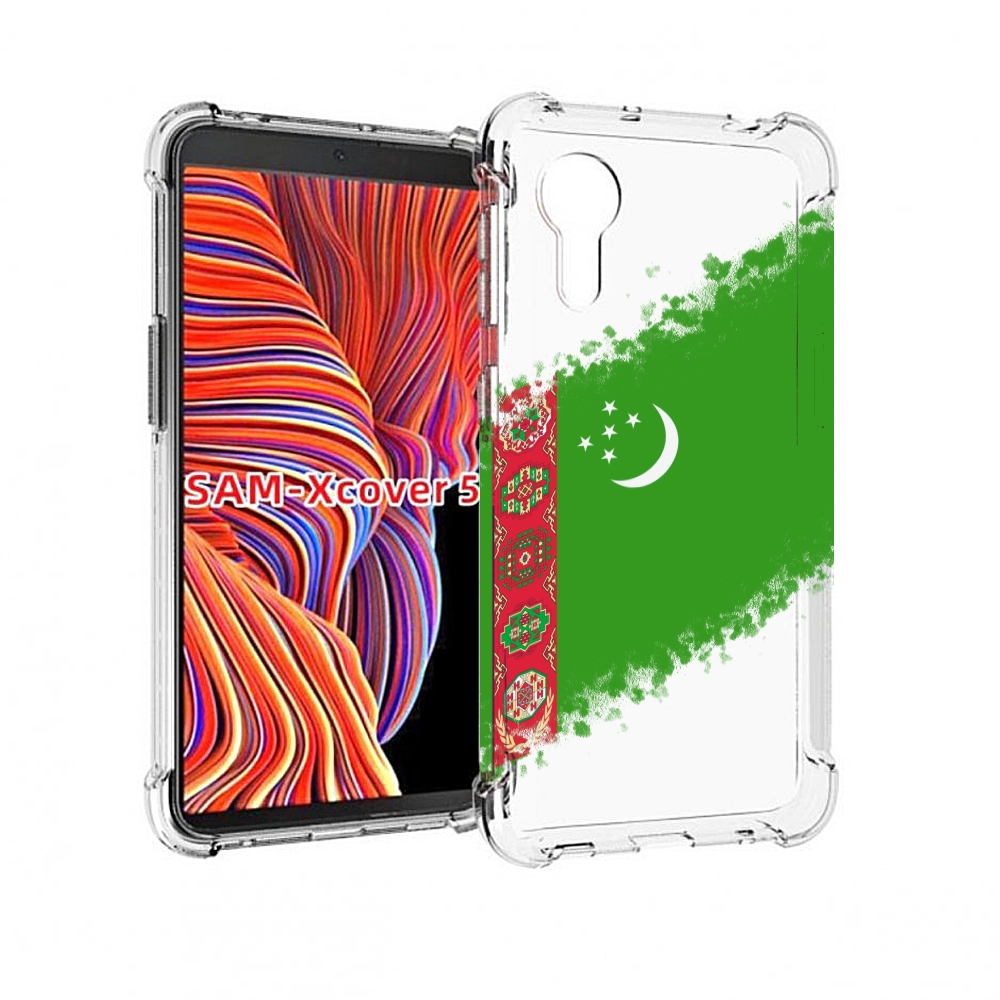 

Чехол MyPads флаг герб Туркменистан-1 для Samsung Galaxy Xcover 5, Прозрачный, Tocco
