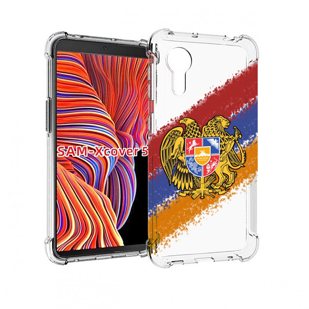 

Чехол MyPads флаг герб Армении для Samsung Galaxy Xcover 5, Прозрачный, Tocco