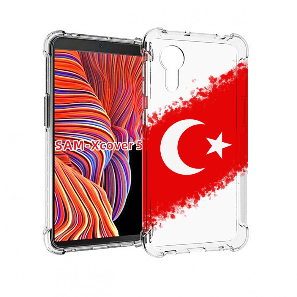 

Чехол MyPads флаг Турции для Samsung Galaxy Xcover 5, Прозрачный, Tocco