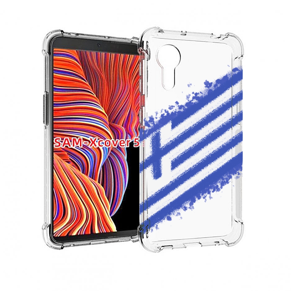 

Чехол MyPads флаг Греции для Samsung Galaxy Xcover 5, Прозрачный, Tocco