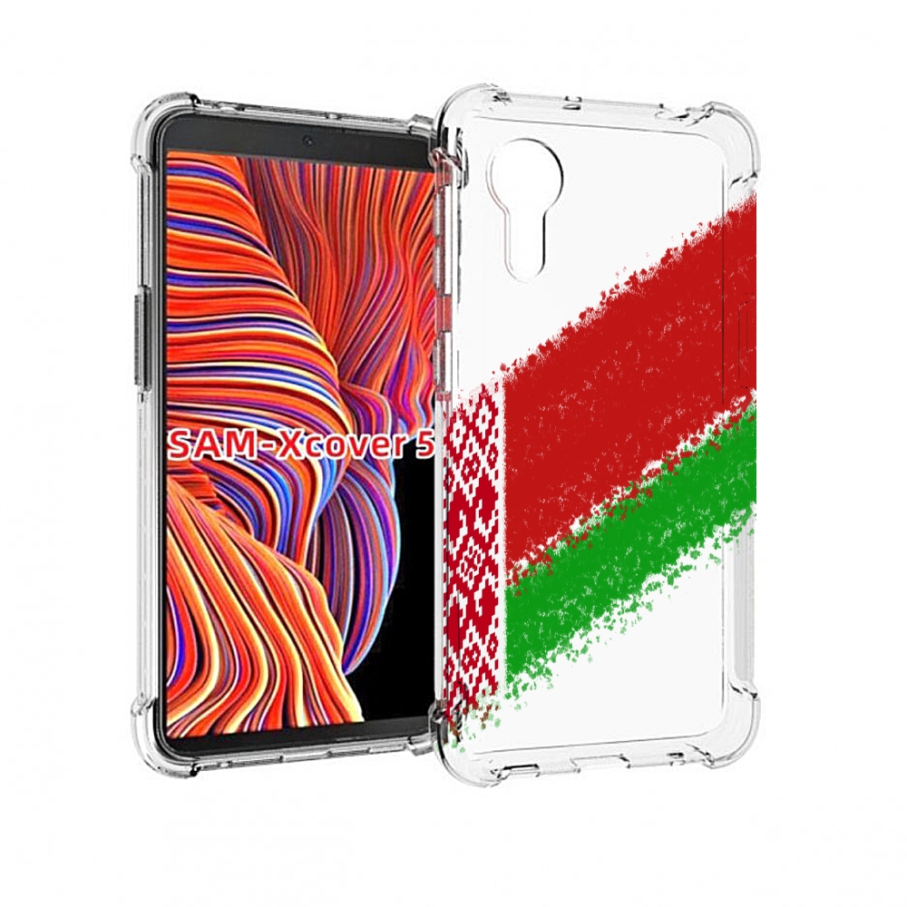 

Чехол MyPads флаг Белорусии мужской для Samsung Galaxy Xcover 5, Прозрачный, Tocco