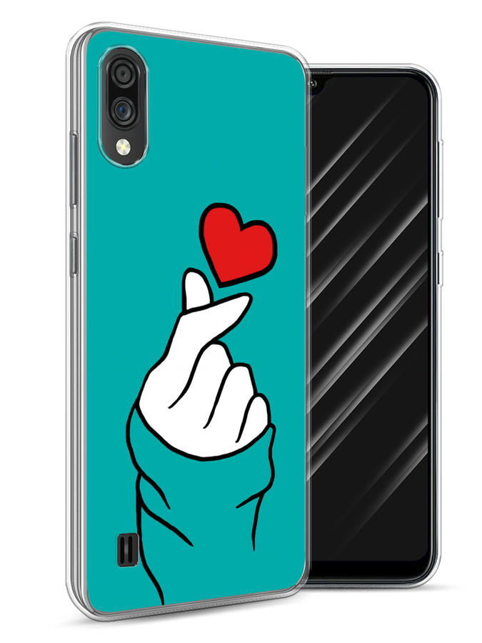

Чехол Awog на ZTE Blade A51 lite / ЗТЕ Блэйд A51 lite "Маленькое сердечко", Разноцветный, 134850-7