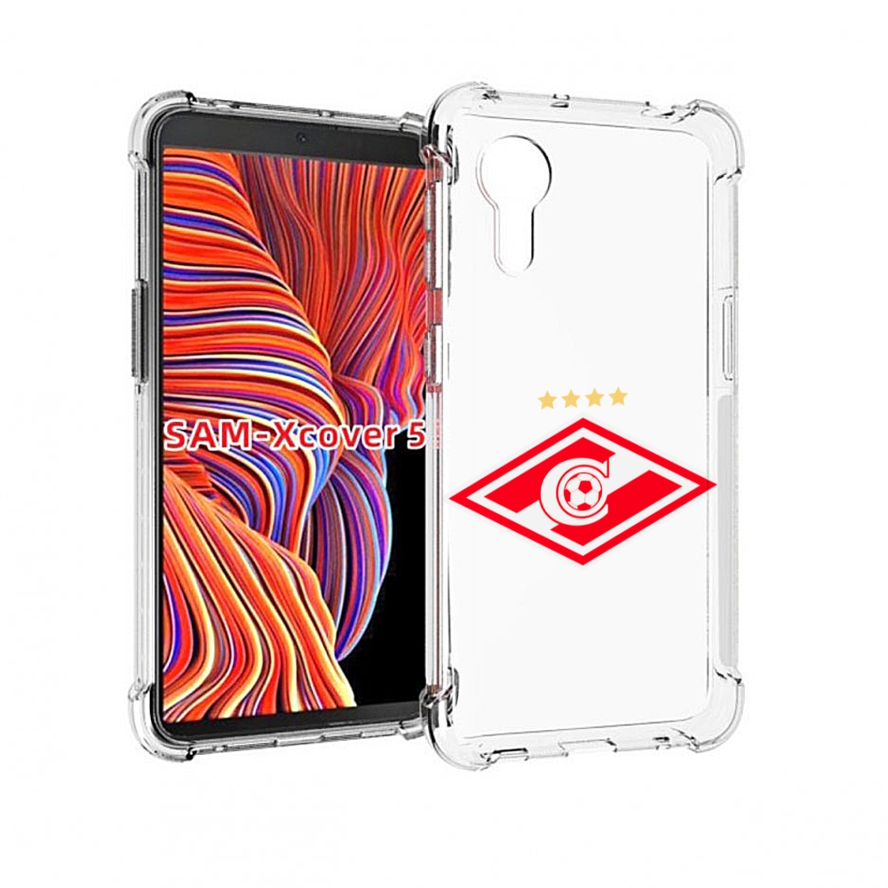

Чехол MyPads фк спартак 1 для Samsung Galaxy Xcover 5, Прозрачный, Tocco