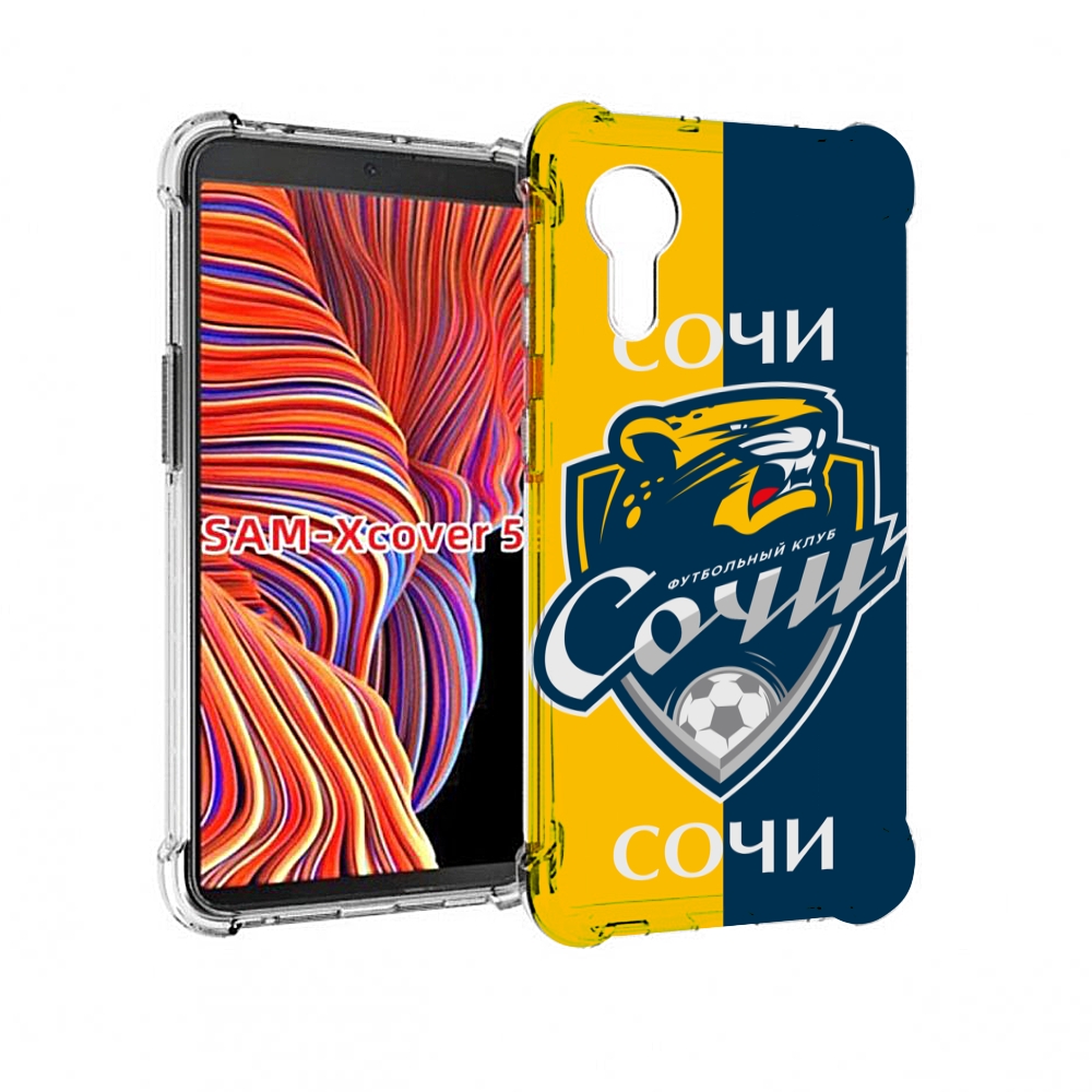

Чехол MyPads фк сочи для Samsung Galaxy Xcover 5, Прозрачный, Tocco
