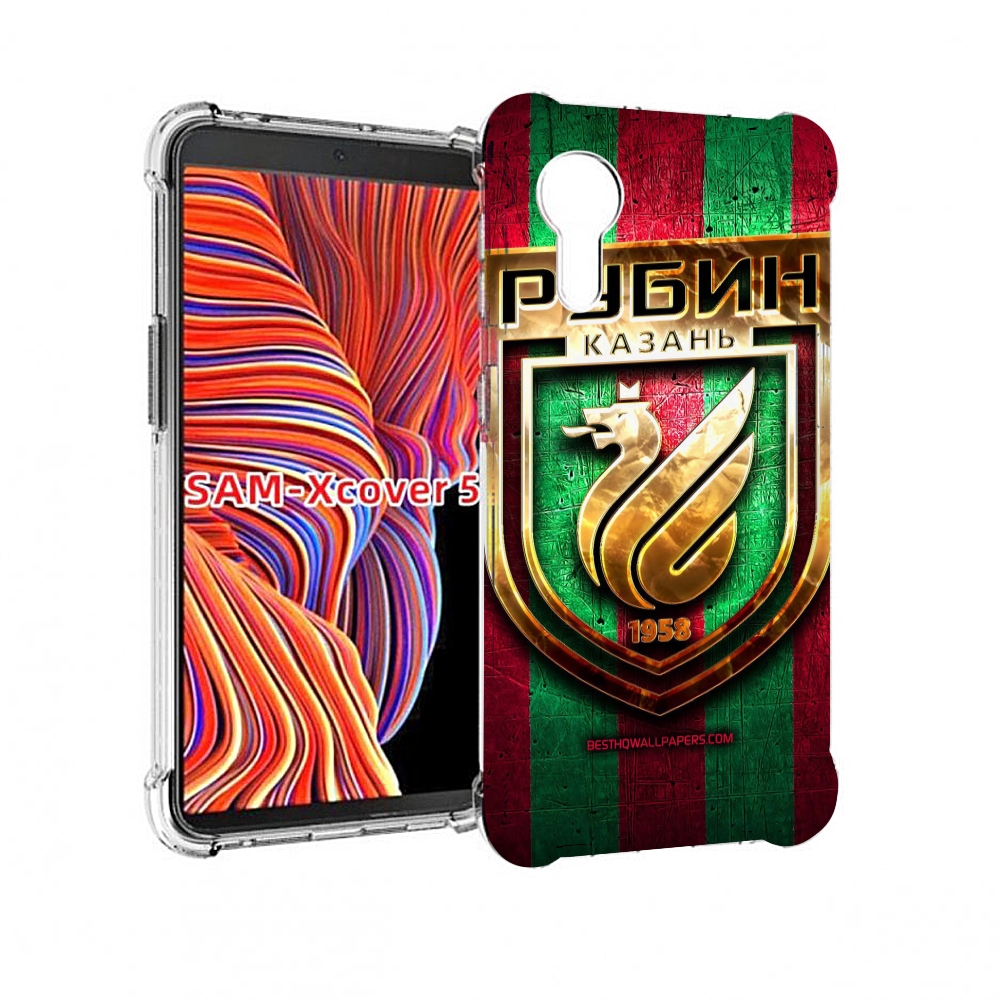 

Чехол MyPads фк рубин казань для Samsung Galaxy Xcover 5, Прозрачный, Tocco