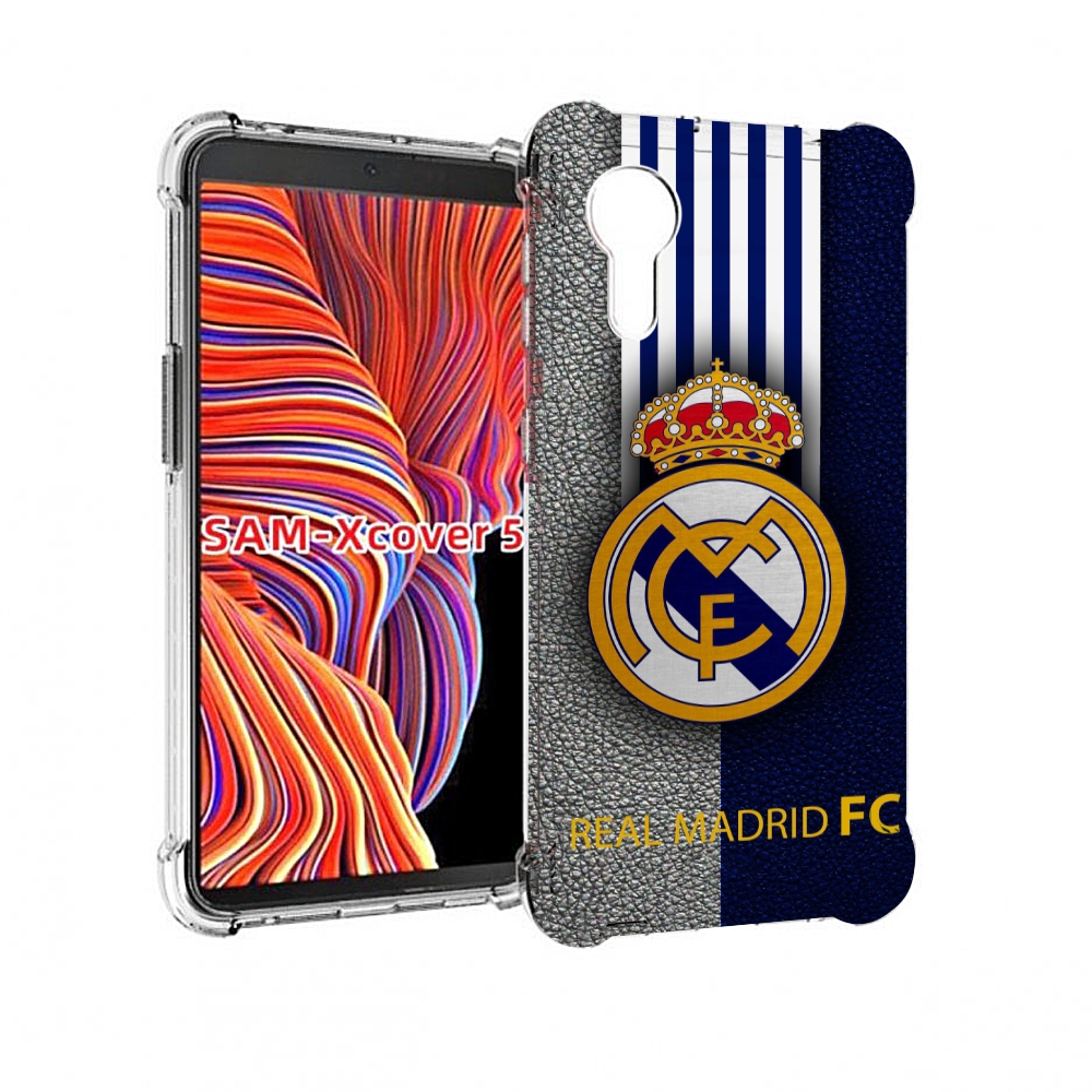 

Чехол MyPads фк реал мадрид мужской для Samsung Galaxy Xcover 5, Прозрачный, Tocco