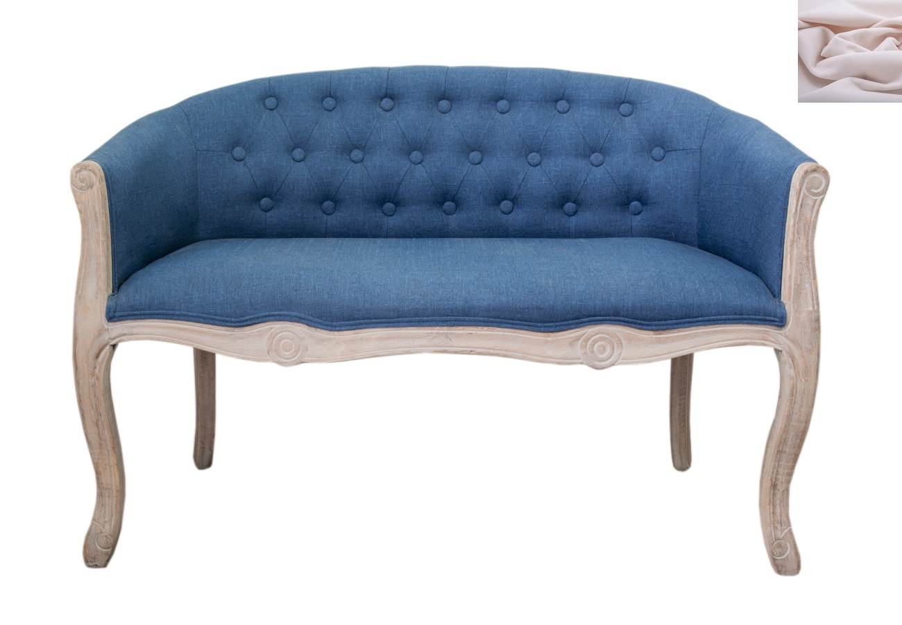 

Диван Mak-interior Kandy double blue розовый