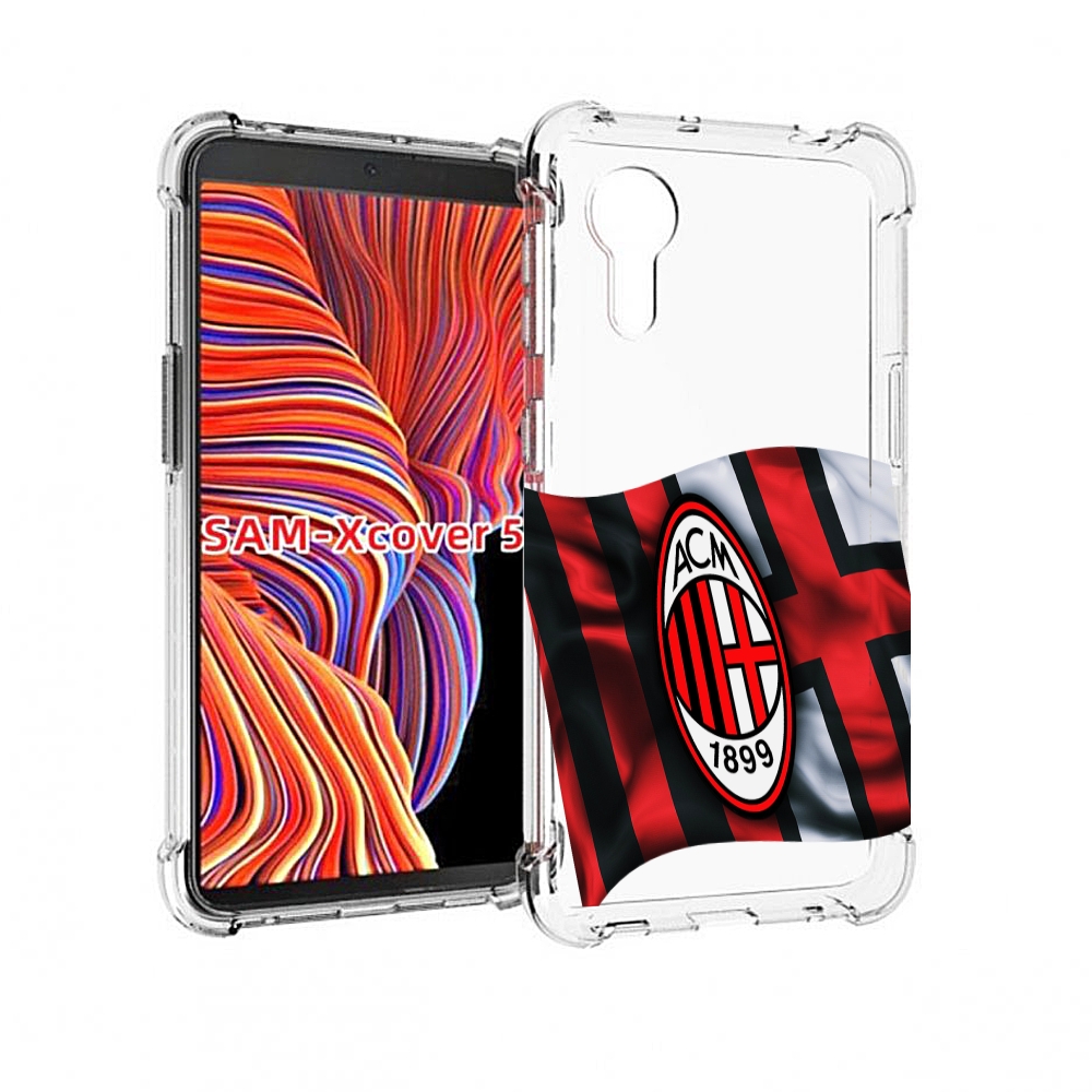 

Чехол MyPads фк милан мужской для Samsung Galaxy Xcover 5, Прозрачный, Tocco