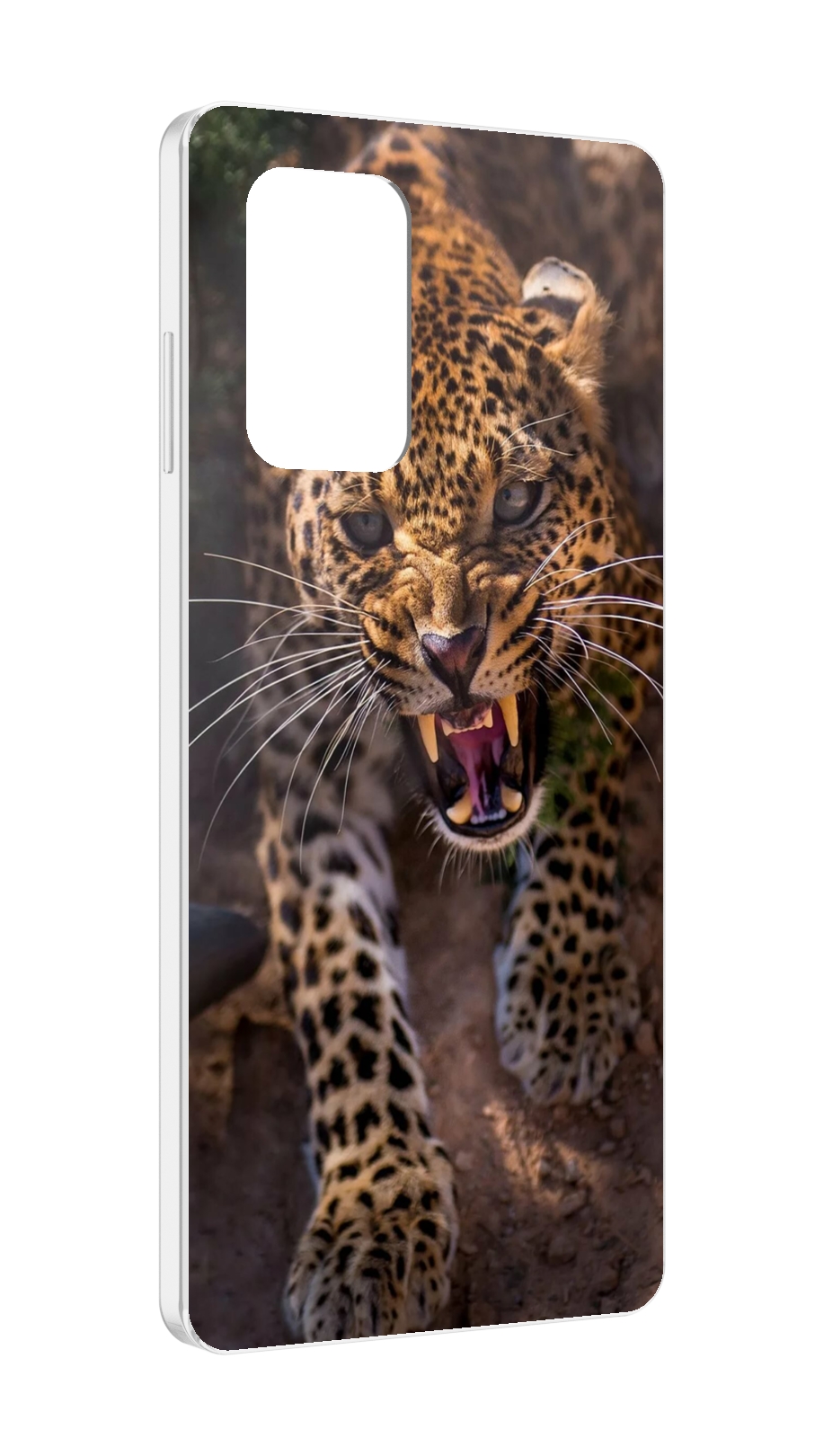 

Чехол MyPads Злой-гепард для ZTE Blade A72 / ZTE Blade V40 Vita, Прозрачный, Tocco
