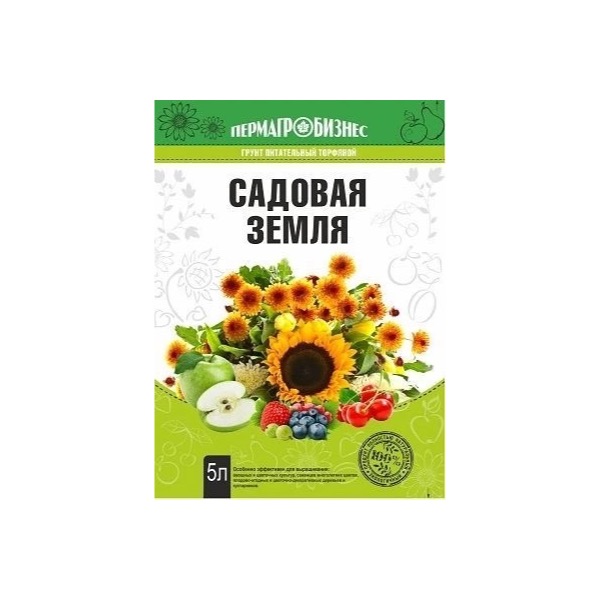 

Грунт Садовая земля 5л