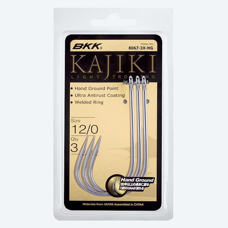 

Крючок BKK Kajiki Light Trolling (A-EO-8610) #6/0 (6шт), A-EO-8610