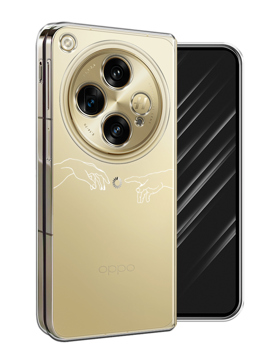 

Чехол Awog на Oppo Find N3 "Загрузка творения", Белый;серый;прозрачный, 2515550-1