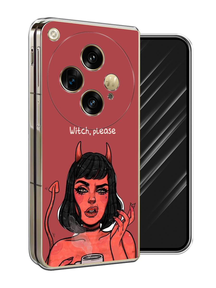 

Чехол Awog на Oppo Find N3 "Evil Girl", Бордовый;черный, 2515550-1