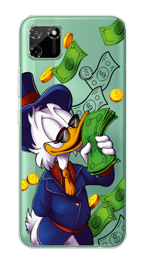 

Чехол на Realme C11 2020 "Scrooge McDuck with Money", Синий;зеленый;белый, 253850-6