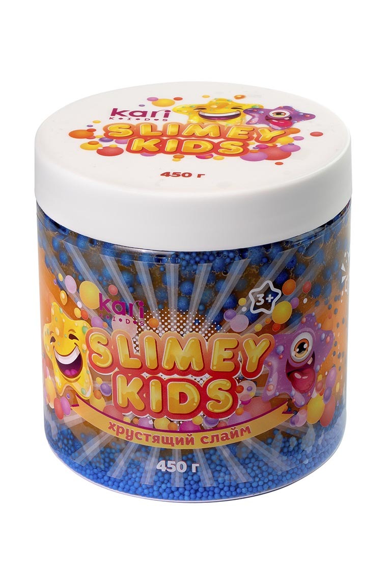 

Хрустящий слайм Slimey Kids с ароматом апельсина, 450 гр, Оранжевый;синий, Slimey Kids с ароматом апельсина