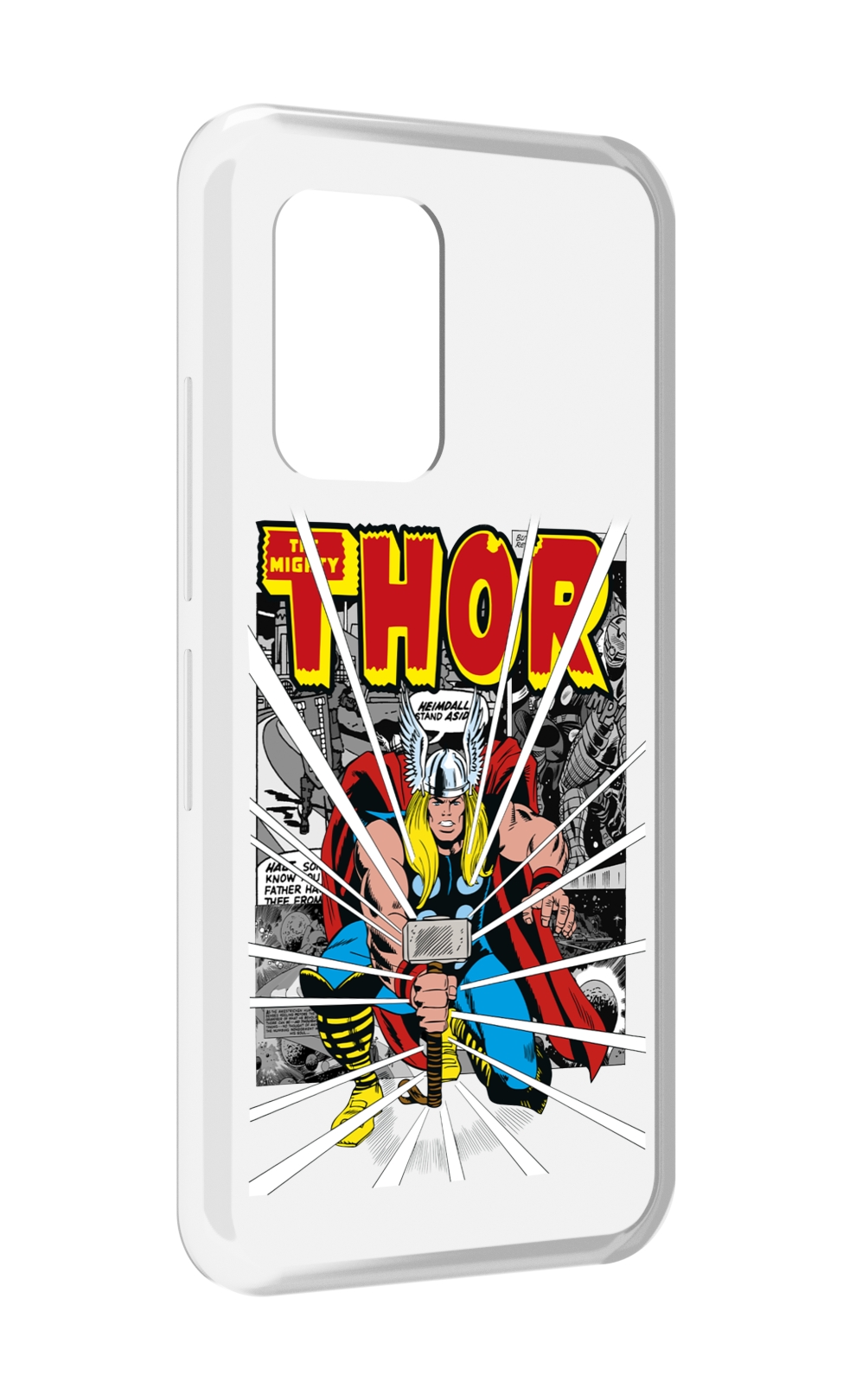 

Чехол MyPads тор рисунок для UMIDIGI Bison GT, Прозрачный, Tocco