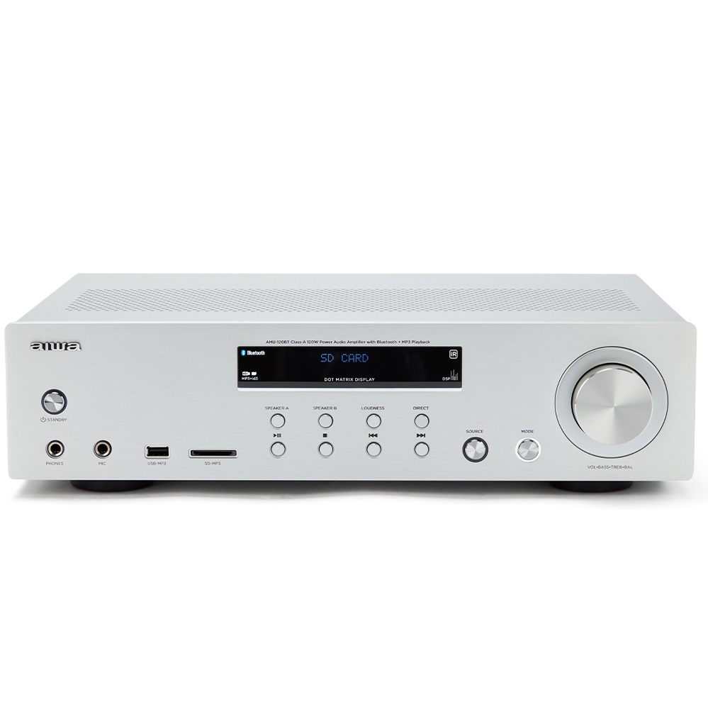 Интегральный усилитель Aiwa AMU-120BT Silver