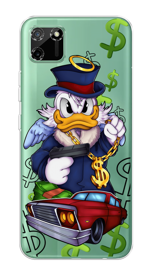 

Чехол на Realme C11 2020 "Scrooge McDuck with a Gold Chain", Красный;синий;белый, 253850-6