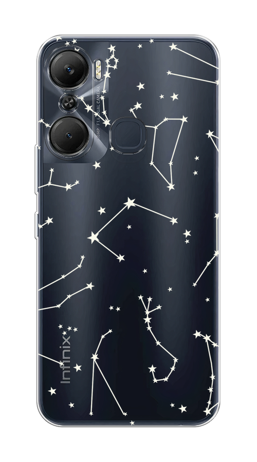 

Чехол Awog на Infinix Hot 12 Pro "Созвездия", Прозрачный;серый;бежевый, 3102450-1