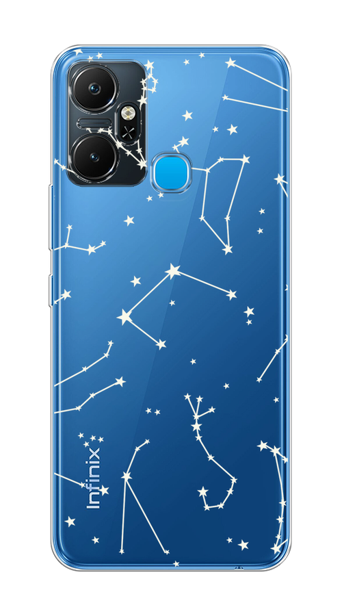 

Чехол Awog на Infinix Smart 6 Plus "Созвездия", Прозрачный;серый;бежевый, 3102350-1