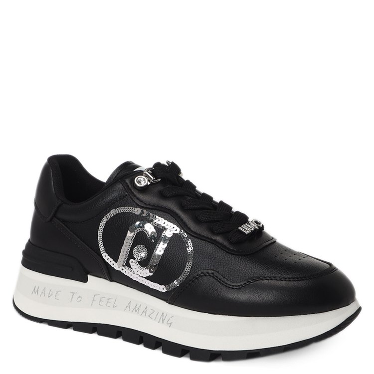 

Кроссовки женские Liu Jo BF3087 черные 40 EU, Черный, BF3087