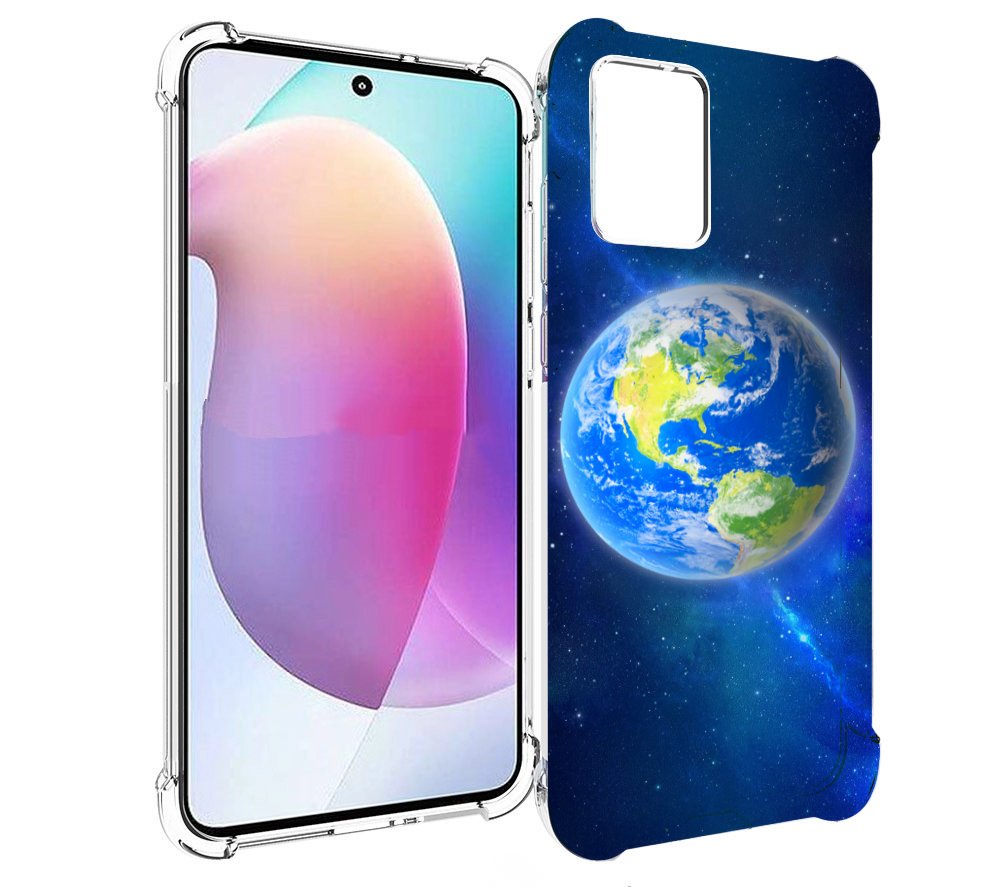 

Чехол MyPads Планета-Земля для Motorola Edge 30 Neo, Прозрачный, Tocco