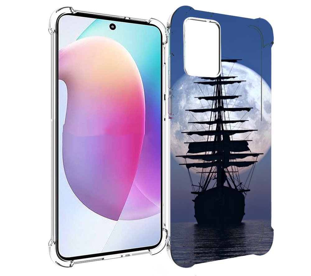 

Чехол MyPads Парус-в-море для Motorola Edge 30 Neo, Прозрачный, Tocco