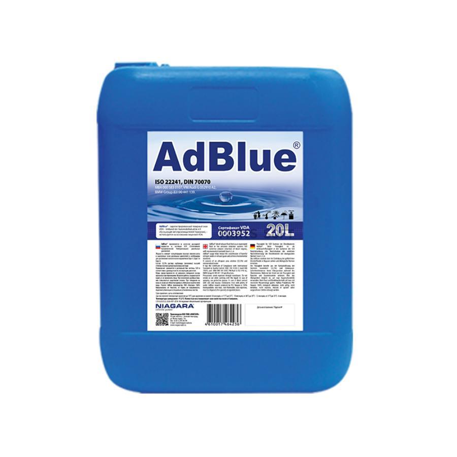 NIAGARA Водный раствор мочевины Ниагара AdBlue (технология SCR) 20л (а/м Евро 4,5,6)