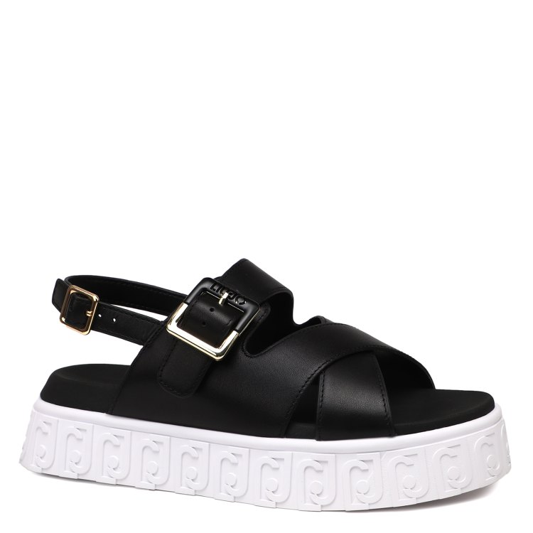 

Сандалии женские Liu Jo BA4131 черные 36 EU, Черный, BA4131