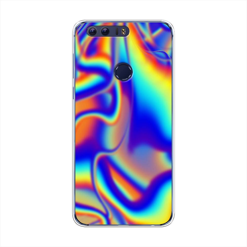 

Чехол на Honor 8 "Яркая голограмма", Разноцветный, 60950-3