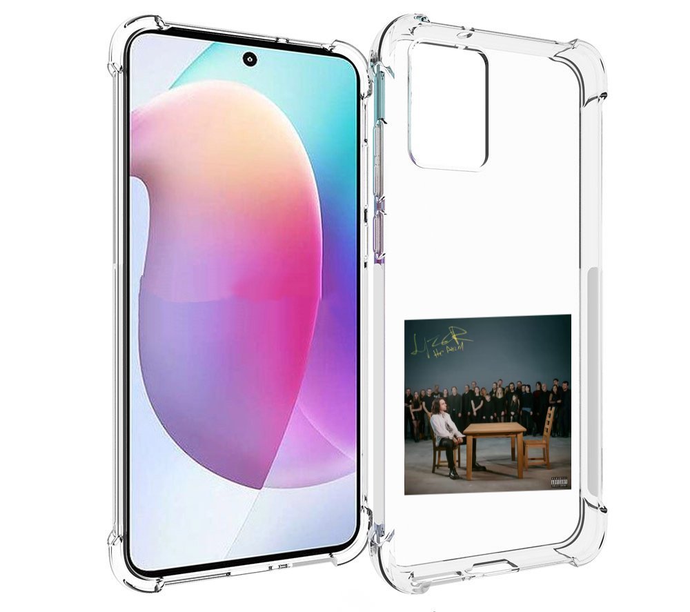 

Чехол MyPads Не Ангел LIZER для Motorola Edge 30 Neo, Прозрачный, Tocco