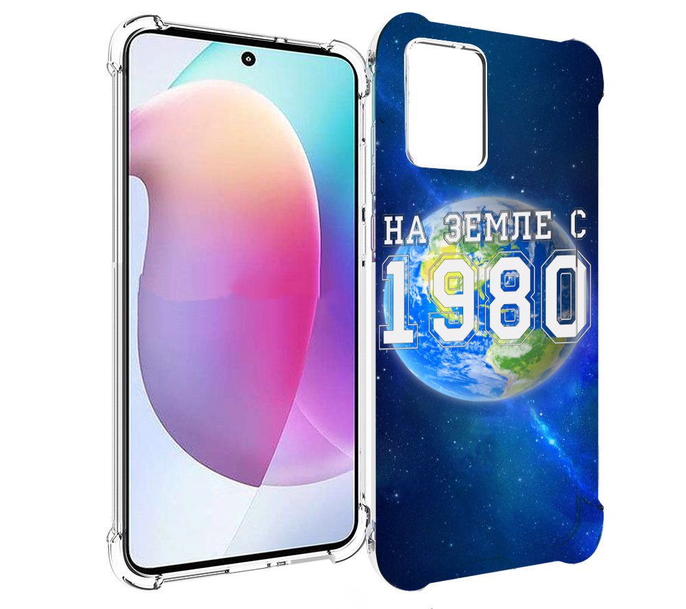 

Чехол MyPads На-Земле-с-1980 для Motorola Edge 30 Neo, Прозрачный, Tocco