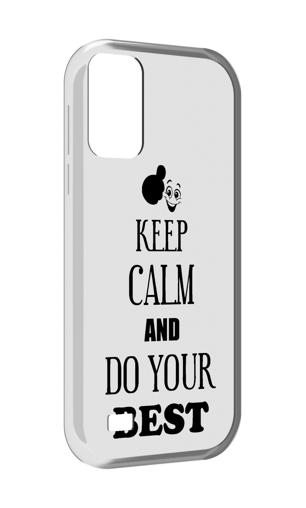 

Чехол MyPads keep-calm-and для Oukitel C31, Прозрачный, Tocco