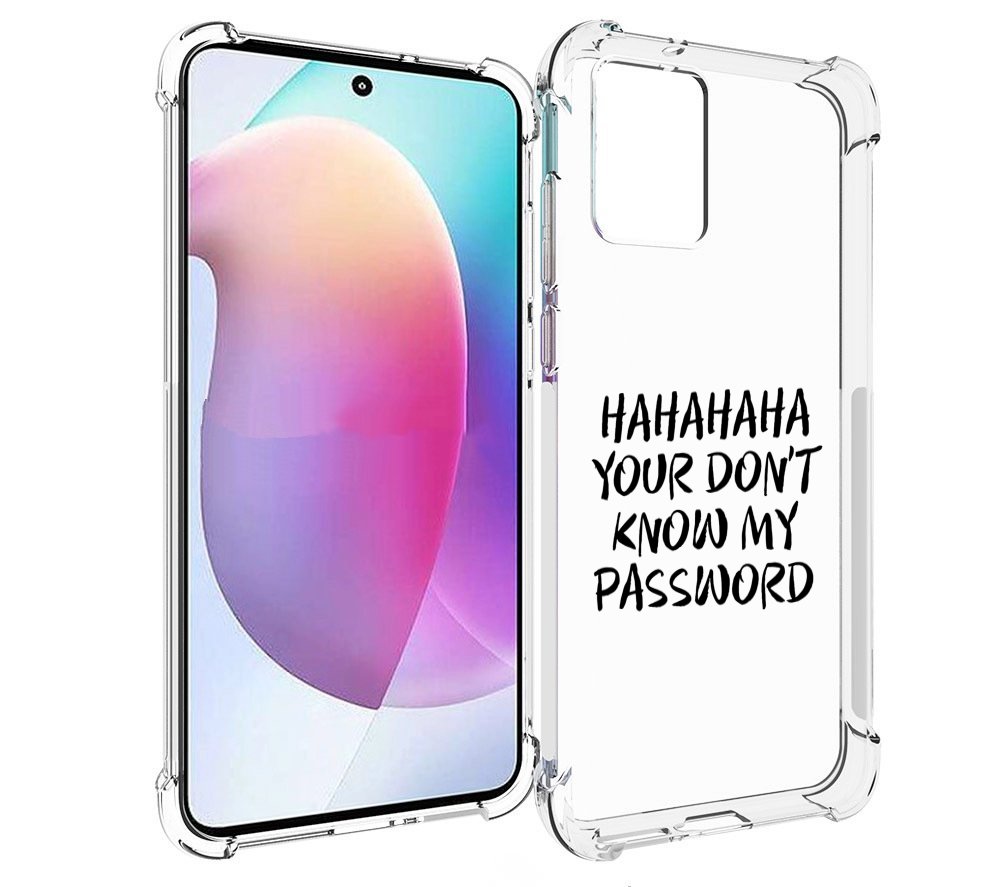 

Чехол MyPads Мой-пароль для Motorola Edge 30 Neo, Прозрачный, Tocco