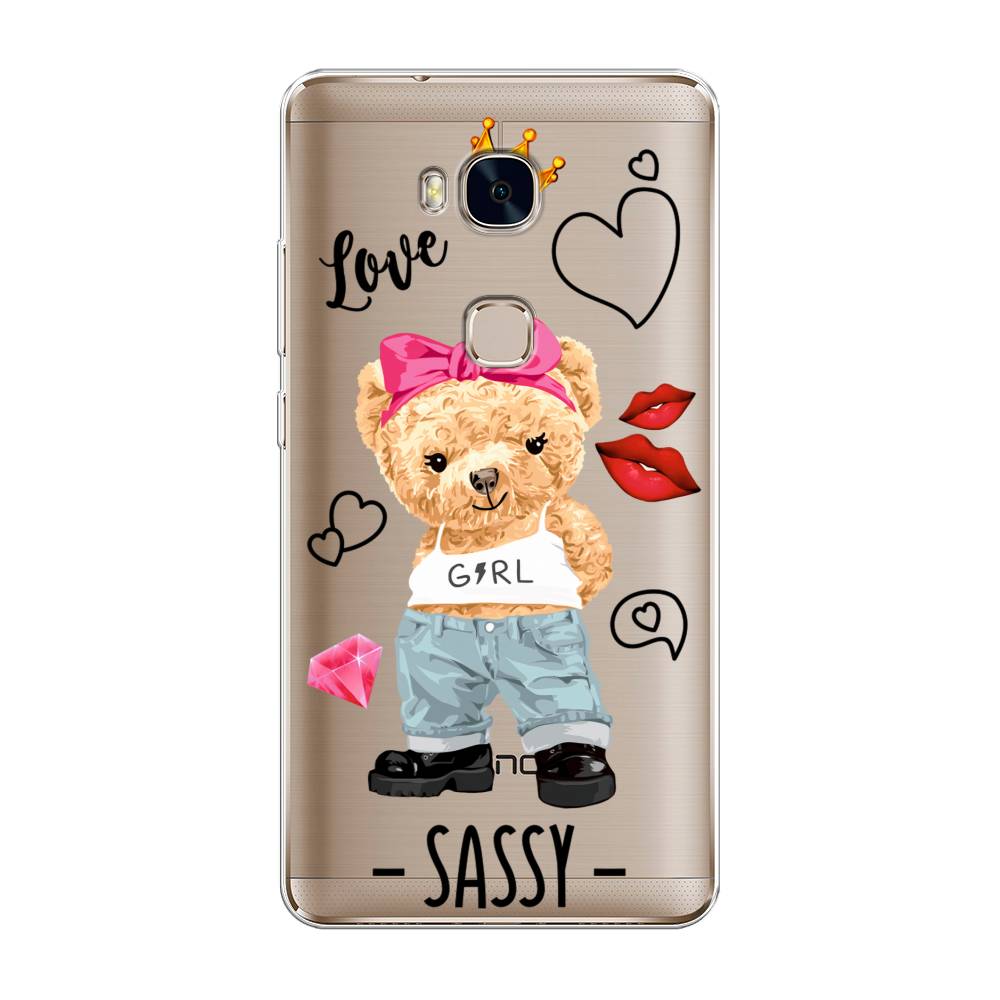 

Чехол на Honor 5X "Sugar Mommy", Голубой;белый;розовый, 60550-6