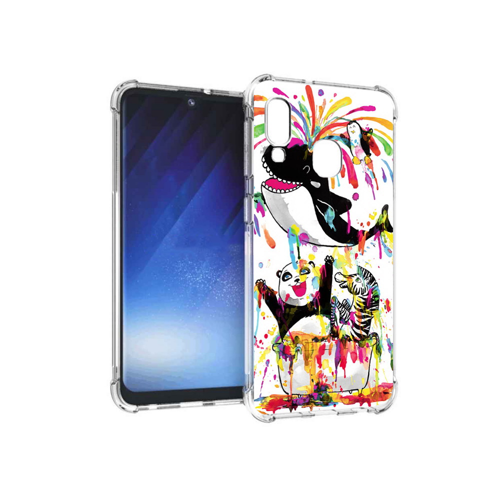 

Чехол MyPads Tocco для Samsung Galaxy A20e Хиппи кит (PT133424.505.191), Прозрачный, Tocco