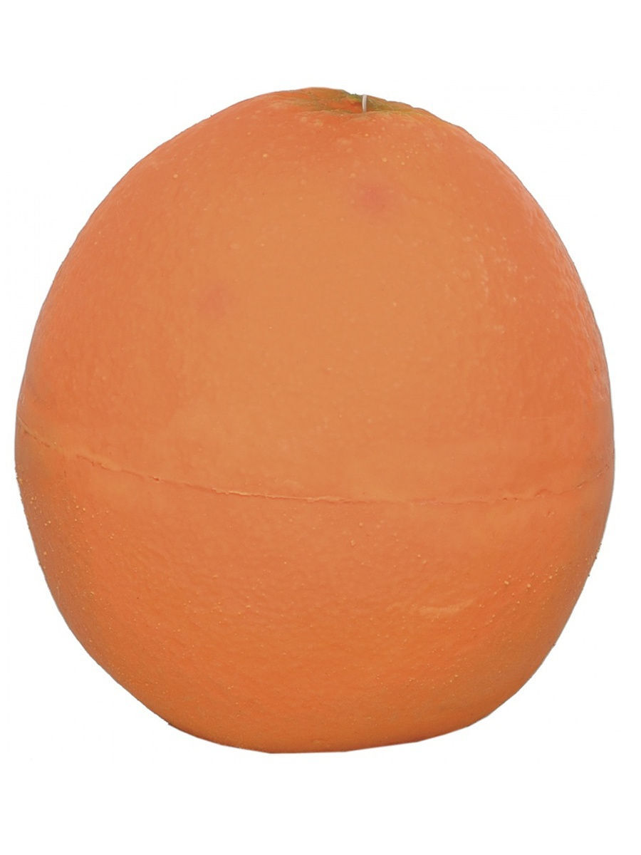 фото Игрушка для собак доктор zoo апельсин, латексный, 8 см