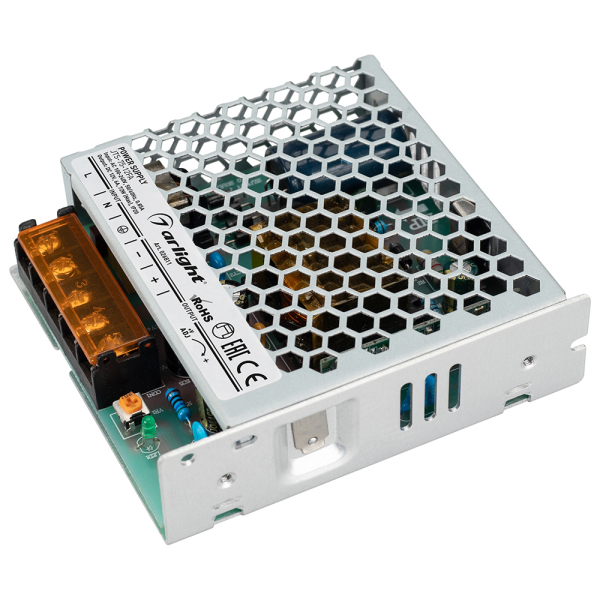 

Блок питания JTS-75-12-FA (12V, 6A, 72W) (ARL, IP20 Сетка) Arlight, Белый