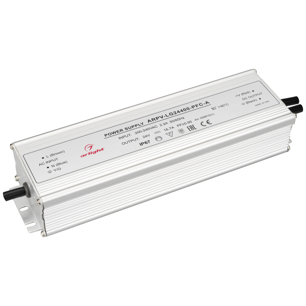 фото Блок питания arpv-lg24400-pfc-a (24v, 16.7a, 400w) (arl, ip67 металл) arlight