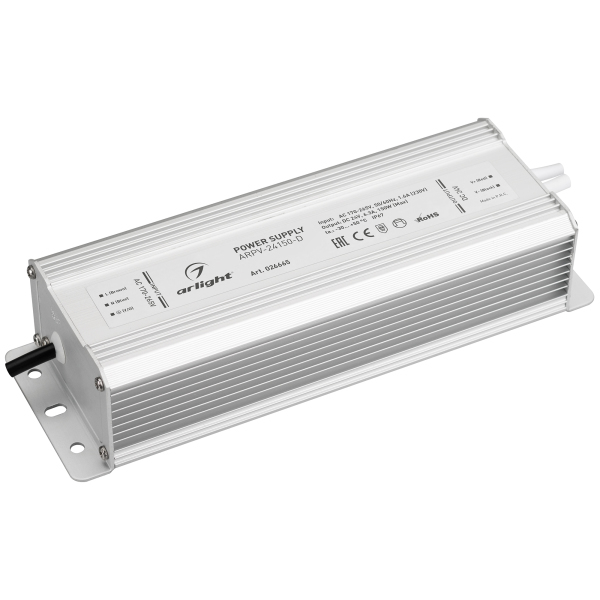 фото Блок питания arpv-24150-d (24v, 6.3a, 150w) (arl, ip67 металл) arlight