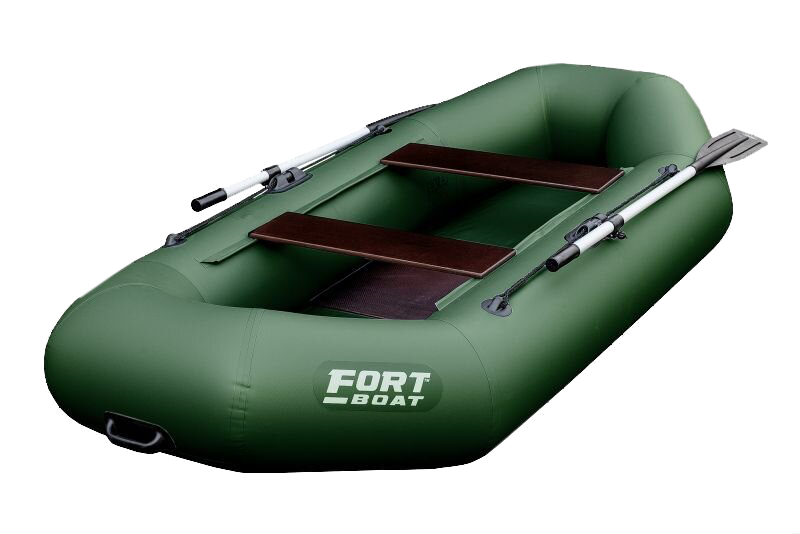 фото Надувная лодка пвх fort boat 260 лайт (зеленый)