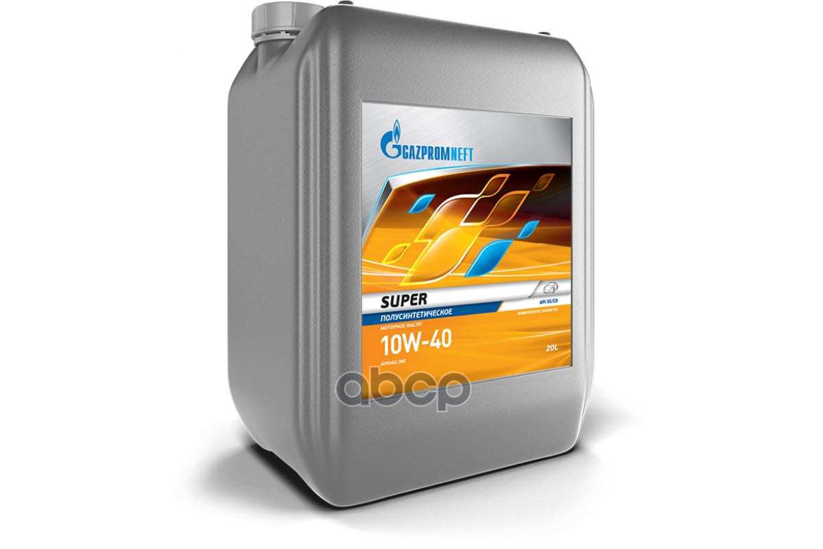 

Моторное масло Gazpromneft полусинтетическое Super 10w40 20л