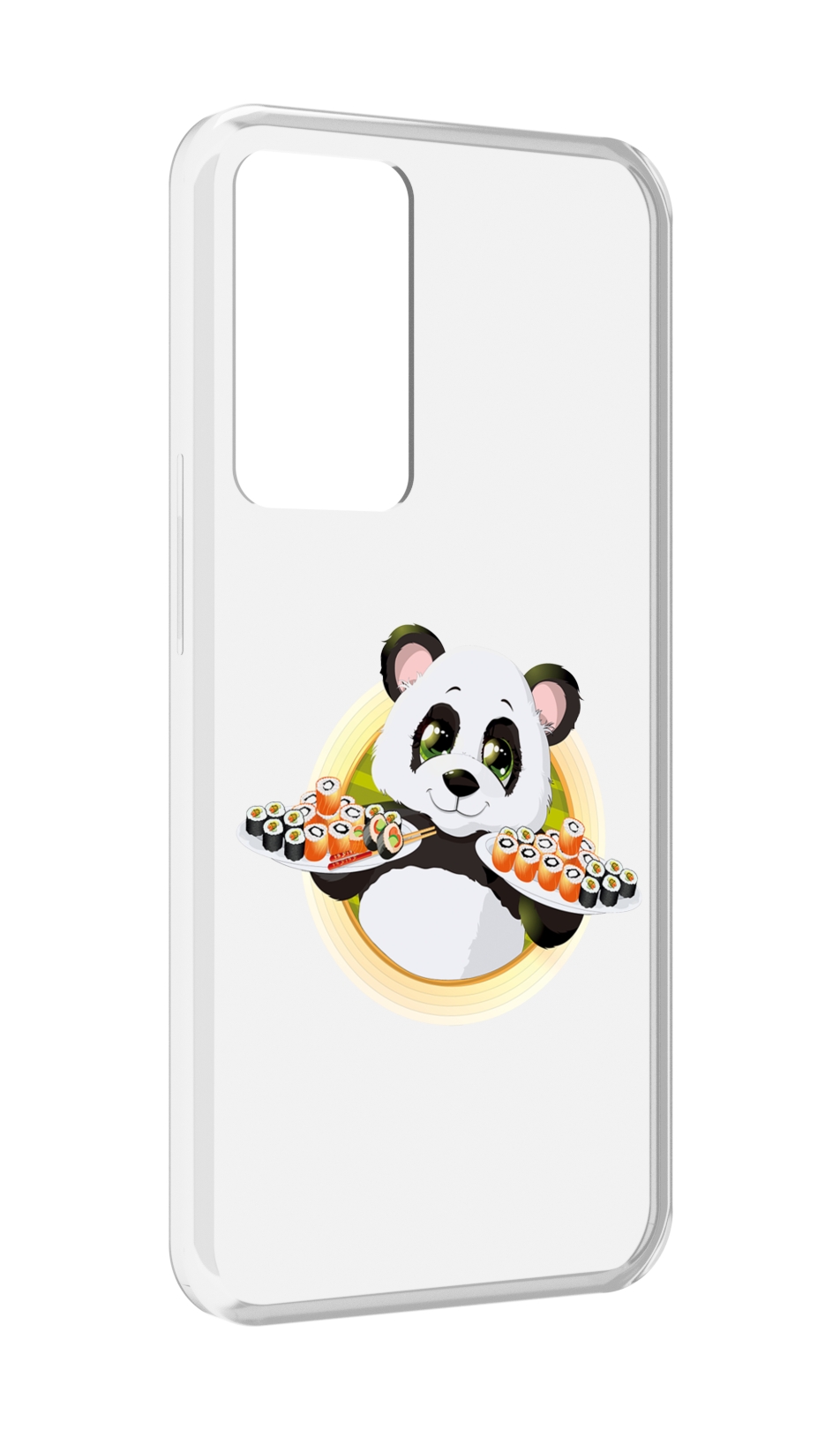 

Чехол MyPads панда-с-суши для OPPO Reno 8 Lite, Прозрачный, Tocco